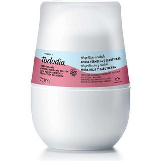 Desodorante Antitranspirante Roll on Tododia Amora Vermelha e Jabuticaba 70 ml