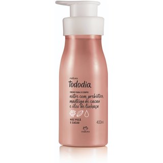 Creme Desodorante Nutritivo para o Corpo Tododia Noz Pecã e Cacau 400 ml