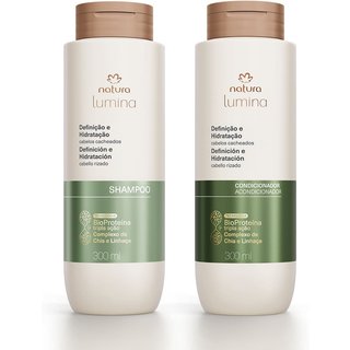Kit Shampoo e Condicionador Lumina Definição e Hidratação de Cabelos Cacheados (2 produtos)