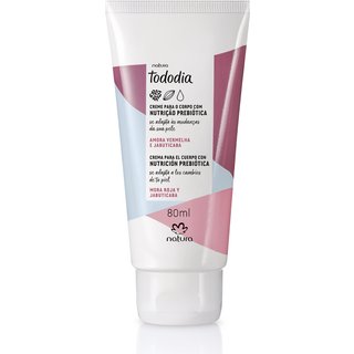 Creme Desodorante Nutritivo para o Corpo Tododia Amora Vermelha e Jabuticaba 80 ml