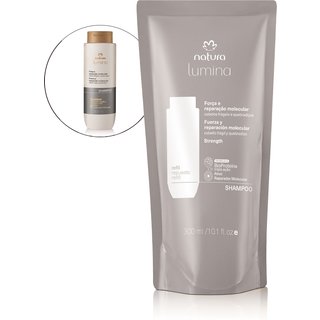 Refil Shampoo Força e Reparação Molecular Lumina 300 ml