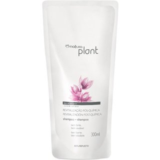 Refil Shampoo Revitalização Pós química Natura Plant 300 ml