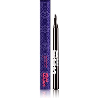Caneta Delineadora para Olhos Preta Faces 1 ml