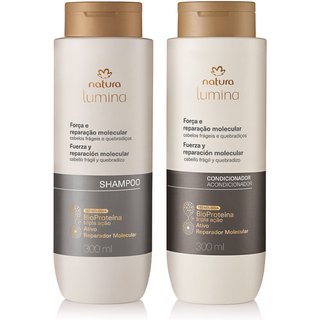 Kit Shampoo e Condicionador Lumina Força e Reparação Molecular (2 produtos)