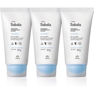 Kit Tododia Leite de Algodão (3 unidades)