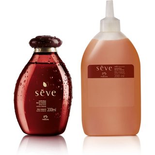 Kit Óleo Desodorante Corporal Sève Amêndoas Doces Intensa com Refil 2 un de 200 ml