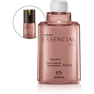 Refil Desodorante Corporal Essencial Ato Masculino 100 ml