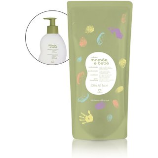Refil Condicionador Suave Mamãe e Bebê 200 ml