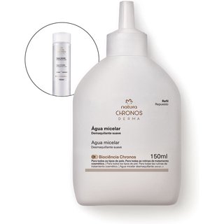Refil Água Micelar Demaquilante Suave Chronos Derma 150 ml