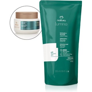 Refil Máscara Reconstrutora para Cabelos Crespos Lumina 250 ml
