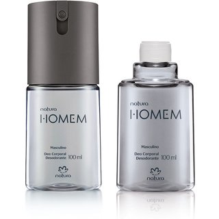 Kit Desodorante Corporal Natura Homem com Refil