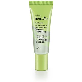 Gloss Labial Tododia Maçã Verde e Água de Coco 10 ml