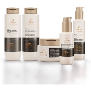 Kit Completo Lumina Força e Reparação Molecular (5 produtos)