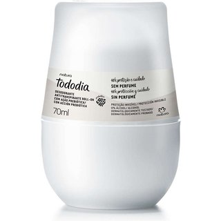 Desodorante Antitranspirante Roll on Tododia Sem Perfume 70 ml