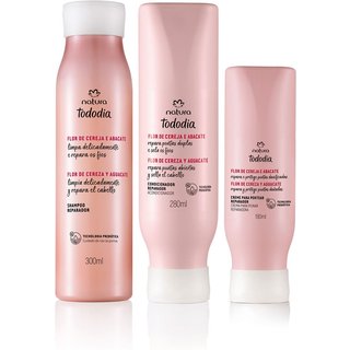 Kit Reparador Tododia Flor de Cereja e Abacate (3 produtos)