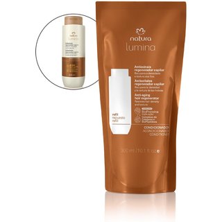Refil Condicionador Antissinais Regenerador Capilar Lumina 300 ml
