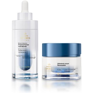 Kit Sérum Preenchedor Hidratante e Acqua Renovador Chronos Derma