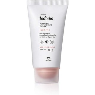 Desodorante Antitranspirante em Creme Tododia Noz Pecã e Cacau 80 g