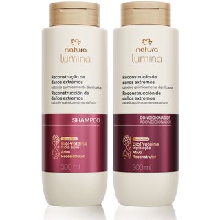 Kit Shampoo e Condicionador Reconstrução de Danos Extremos 2 un de 300 ml