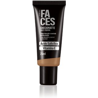 Base Líquida Faces Checkmatte 25 ml