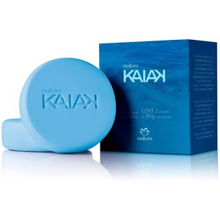 Sabonete em Barra Corpo e Barba Kaiak 2 un de 90 g cada