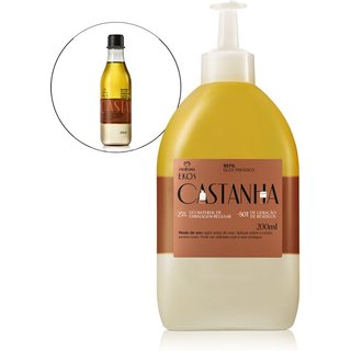 Refil Óleo Trifásico Desodorante Corporal Ekos Castanha 200 ml