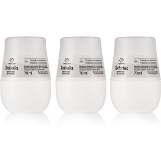 Kit Desodorante Antitranspirante Roll-on Sem Perfume (3 unidades)