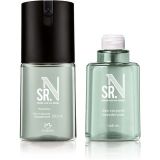 Kit Desodorante Corporal Sr. N Masculino com Refil