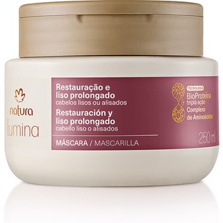 Máscara Lumina Restauradora para Restauração e Liso Prolongado 250 ml