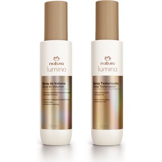 Kit Spray de Volume e Spray Texturizador para Finalização Lumina (2 produtos)