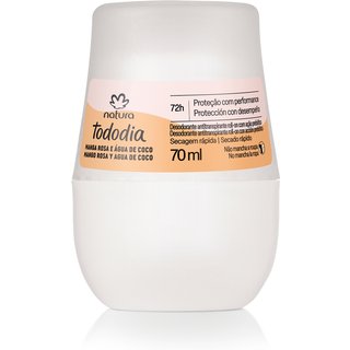 Desodorante Antitranspirante Roll-on Tododia Manga Rosa e Água de Coco 70 ml