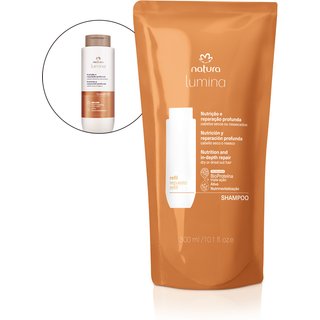 Refil Shampoo Nutritivo para Cabelos Secos ou Ressecados Lumina