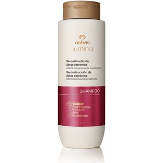 Shampoo Reestruturante para Cabelos Quimicamente Danificados Lumina 300 ml