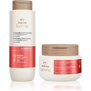 Kit Lumina Antiqueda e Crescimento Shampoo e Máscara