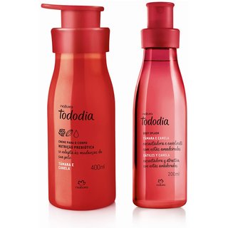 Kit Tododia Tâmara e Canela com Hidratante e Body Splash (2 produtos)