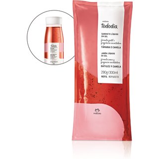 Refil Sabonete Líquido em Gel Tododia Tâmara e Canela 300 ml