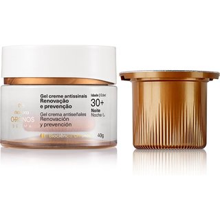 Kit Gel Creme Antissinais 30+ Noite Chronos Derma com Refil
