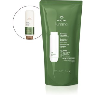 Refil Creme de Pentear de Definição para Cabelos Cacheados Lumina 300 ml