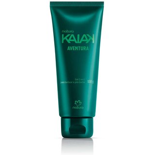 Gel 2 em 1 para barbear e pós barba Kaiak Aventura 100 g
