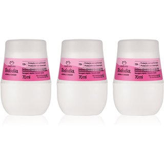 Kit Desodorante Antitranspirante Roll-on Tododia Acerola e Hibisco (3 unidades)
