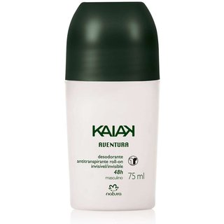 Desodorante Antitranspirante Roll On Kaiak Aventura Masculino 75 ml