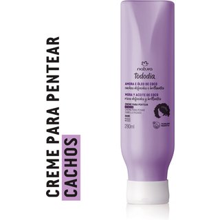 Creme para Pentear Cachos Tododia Amora e Óleo de Coco 280 ml