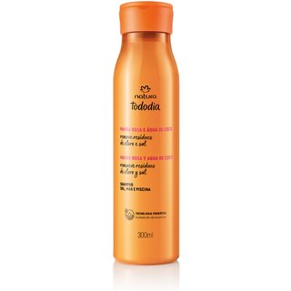 Shampoo Sol, Mar e Piscina Tododia Manga Rosa e Água de Coco 300 ml