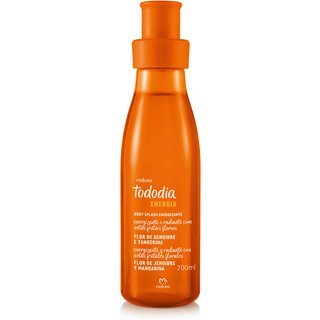 Tododia Flor de Gengibre e Tangerina Body Splash Feminino 200 ml