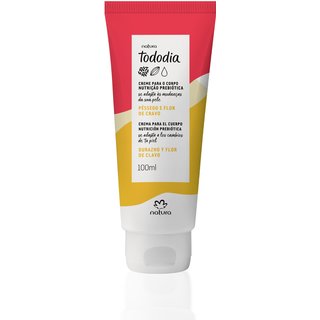 Creme Desodorante Nutritivo para o Corpo Tododia Pêssego e Flor de Cravo 100 ml