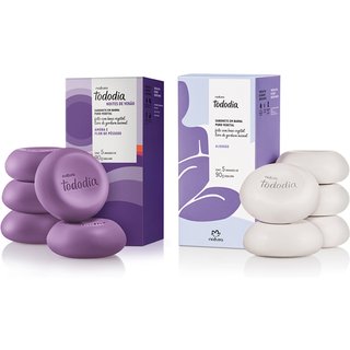 Kit Tododia Sabonetes em Barra com 2 Caixas
