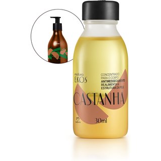 Refil Concentrado Corporal em Creme Ekos Castanha 30ml