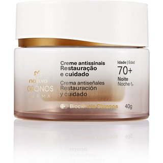 Creme Antissinais Restauração e Cuidado 70+ Noite Chronos Derma 40 g