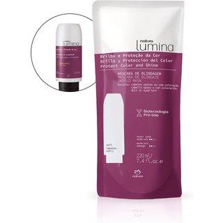 Refil Máscara de Blindagem para Cabelos Opacos ou com Coloração Lumina 220 ml