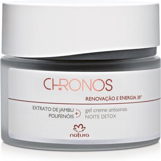 Gel Creme Antissinais 30+ Noite Renovação e Energia Chronos 40 g